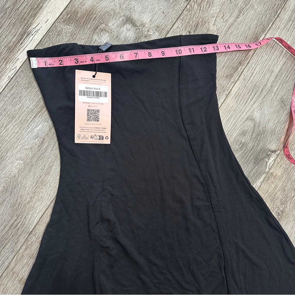 Oh Polly Black Mini Dress - Picture 7 of 11